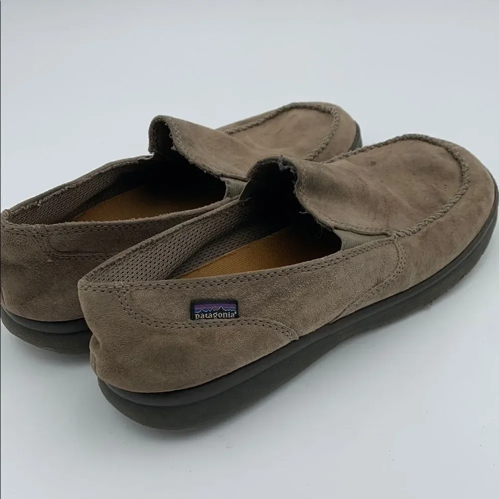 Patagonia brown suede